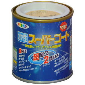 アサヒペン 水性スーパーコート 1/12L (ベージュ) AP9011422_ アサヒペン 水性スーパーコート 1/12L (ベージュ) AP9011422_