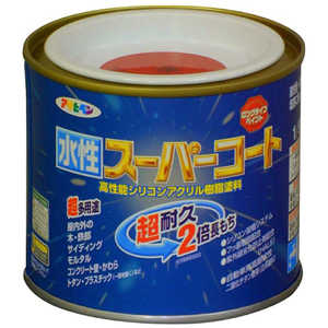 アサヒペン 水性スーパーコート 1/5L (赤) AP9011374_ アサヒペン 水性スーパーコート 1/5L (赤) AP9011374_