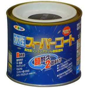アサヒペン 水性スーパーコート 1/5L (ツヤ消し黒) AP9011382_ アサヒペン 水性スーパーコート 1/5L (ツヤ消し黒) AP9011382_