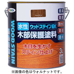 アサヒペン AP 水性ウッドステインEX 3L マホガニー 9019041 アサヒペン AP 水性ウッドステインEX 3L マホガニー 9019041