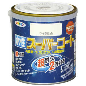 アサヒペン 水性スーパーコート 0.7L (ツヤ消し白) AP900001_ アサヒペン 水性スーパーコート 0.7L (ツヤ消し白) AP900001_