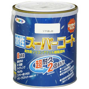 アサヒペン 水性スーパーコート 1.6L (ツヤ消し白) AP900046_ アサヒペン 水性スーパーコート 1.6L (ツヤ消し白) AP900046_