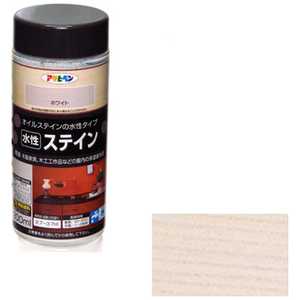 アサヒペン 水性ステイン 300mL (ホワイト) AP9010534_ アサヒペン 水性ステイン 300mL (ホワイト) AP9010534_