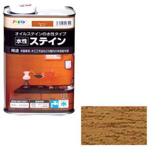 アサヒペン 水性ステイン 1L (オーク) AP9010521_ アサヒペン 水性ステイン 1L (オーク) AP9010521_