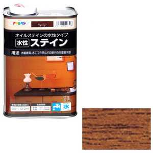 アサヒペン 水性ステイン 1L (チーク) AP9010524_ アサヒペン 水性ステイン 1L (チーク) AP9010524_