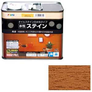 アサヒペン 水性ステイン 2L (ライトオーク) AP9010515_ アサヒペン 水性ステイン 2L (ライトオーク) AP9010515_