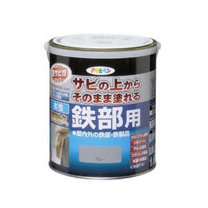 アサヒペン 水性高耐久鉄部用 1.6L グレー 9018959 アサヒペン 水性高耐久鉄部用 1.6L グレー 9018959