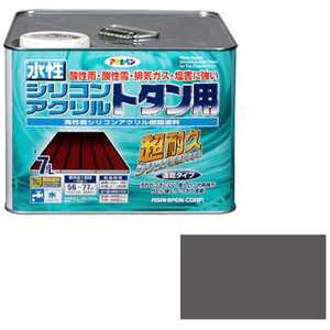 アサヒペン 水性シリコンアクリルトタン用 7L (グレー) AP9010381_ アサヒペン 水性シリコンアクリルトタン用 7L (グレー) AP9010381_