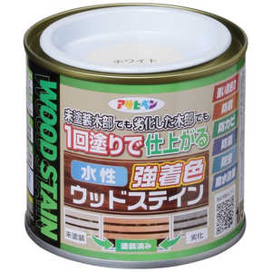 アサヒペン AP 水性強着色ウッドステイン 1/5L ホワイト 9019114 アサヒペン AP 水性強着色ウッドステイン 1/5L ホワイト 9019114