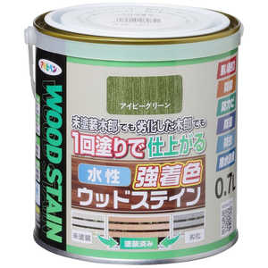 アサヒペン AP 水性強着色ウッドステイン 0.7Lアイビーグリーン 9019123 アサヒペン AP 水性強着色ウッドステイン 0.7Lアイビーグリーン 9019123