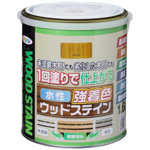 アサヒペン AP 水性強着色ウッドステイン 1.6L パイン 9019128 アサヒペン AP 水性強着色ウッドステイン 1.6L パイン 9019128