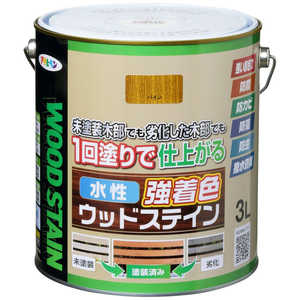 アサヒペン AP 水性強着色ウッドステイン 3L パイン 9019140 アサヒペン AP 水性強着色ウッドステイン 3L パイン 9019140
