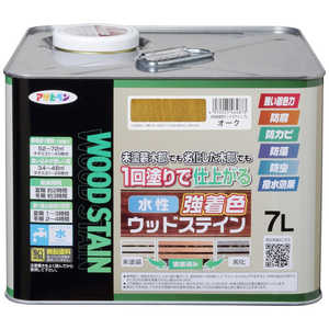 アサヒペン AP 水性強着色ウッドステイン 7L オーク 9019145 アサヒペン AP 水性強着色ウッドステイン 7L オーク 9019145