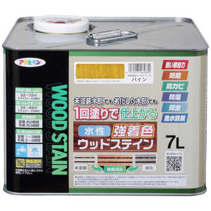 アサヒペン AP 水性強着色ウッドステイン 7L パイン 9019146 アサヒペン AP 水性強着色ウッドステイン 7L パイン 9019146