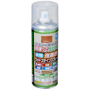 アサヒペン 水性強着色ウッドステインスプレー 300ML マホガニー 465498 アサヒペン 水性強着色ウッドステインスプレー 300ML マホガニー 465498
