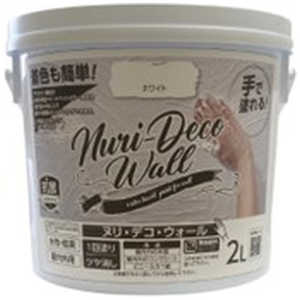アサヒペン AP NuriDecoWall ヌリデコウォール 2L ホワイト 9019050 アサヒペン AP NuriDecoWall ヌリデコウォール 2L ホワイト 9019050