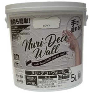 アサヒペン AP NuriDecoWall ヌリデコウォール 5L ホワイト 9019051 アサヒペン AP NuriDecoWall ヌリデコウォール 5L ホワイト 9019051