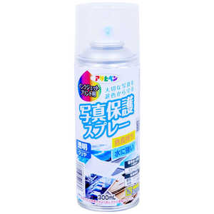 アサヒペン AP インクジェット写真用保護スプレー 300ML クリヤ 9019011