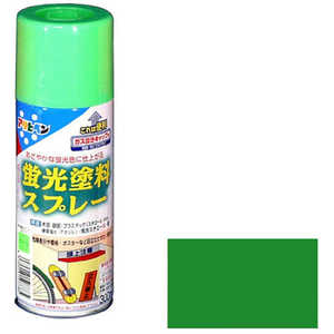 アサヒペン 蛍光塗料スプレー 300mL (グリーン) AP901220_