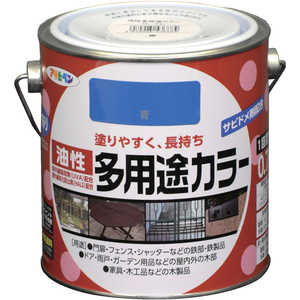 アサヒペン 油性多用途カラー 0.7L 青 536884 アサヒペン 油性多用途カラー 0.7L 青 536884