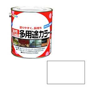 アサヒペン 油性多用途カラー 1.6L 白 AP9016569_ アサヒペン 油性多用途カラー 1.6L 白 AP9016569_