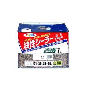 アサヒペン 油性シーラー 7L 透明(クリヤ) AP9010570_ アサヒペン 油性シーラー 7L 透明(クリヤ) AP9010570_