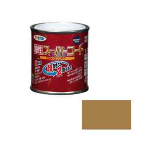 アサヒペン 油性スーパーコート 1/12L ソフトオーカー AP9011885_ アサヒペン 油性スーパーコート 1/12L ソフトオーカー AP9011885_