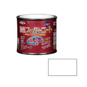 アサヒペン 油性スーパーコート 1/5L ツヤ消し白 AP9011820_ アサヒペン 油性スーパーコート 1/5L ツヤ消し白 AP9011820_