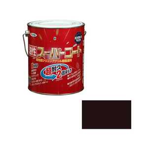 アサヒペン 油性スーパーコート 1.6L 新茶 AP9011752_ アサヒペン 油性スーパーコート 1.6L 新茶 AP9011752_