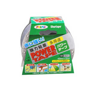アサヒペン パワーテープ T101 48mmX10m シルバー T101_ アサヒペン パワーテープ T101 48mmX10m シルバー T101_