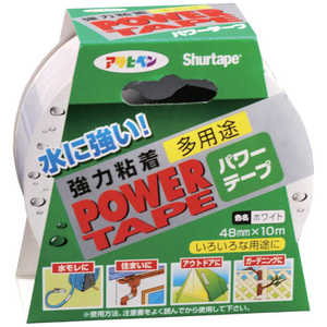 アサヒペン アサヒペン パワーテープ T102 48mmX10m ホワイト T102_