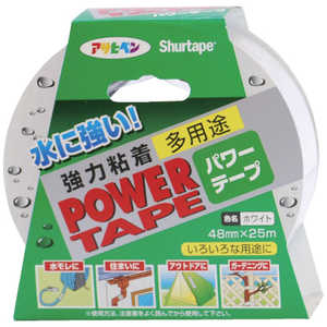 アサヒペン アサヒペン パワーテープ T252 48mmX25m ホワイト T252_