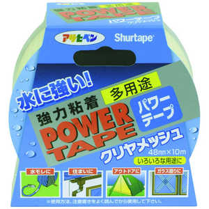 アサヒペン パワーテープ クリヤメッシュ 48mmX10M T104