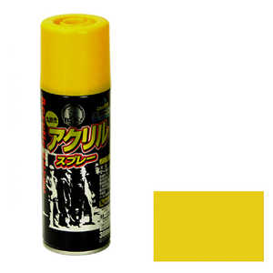 アサヒペン BIGPROアクリルスプレー 300ML 黄色 9010248 アサヒペン BIGPROアクリルスプレー 300ML 黄色 9010248