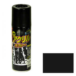 アサヒペン BIGPROアクリルスプレー 300ML 黒 9010250 アサヒペン BIGPROアクリルスプレー 300ML 黒 9010250