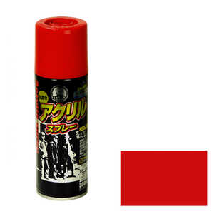 アサヒペン BIGPROアクリルスプレー 300ML 赤 9010251 アサヒペン BIGPROアクリルスプレー 300ML 赤 9010251