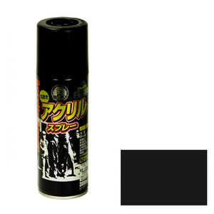 アサヒペン BIGPROアクリルスプレー 300ML ツヤ消し黒 9010252 アサヒペン BIGPROアクリルスプレー 300ML ツヤ消し黒 9010252