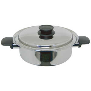 ウルシヤマ金属工業 スピーネ 浅型両手鍋 23cm スピーネアサガタリョウテナベ23