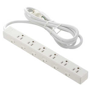 �I�[���d�@ ���K�[�h�E�A�[�X�t���^�b�v �� �m2.0m / 6�� / �X�C�b�`���n HS-TKML62-3PE25-W