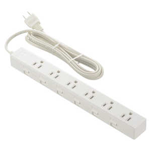 �I�[���d�@ ���K�[�h�t���^�b�v �� �m2.0m / 6�� / �X�C�b�`���n HS-TKML62-3P25-W