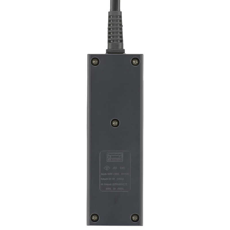 ORIGINALBASIC ORIGINALBASIC USB付き電源タップコード有り ［1.0m /2個口 /スイッチ無 /2ポート］ 黒 OBR-T212A-K OBR-T212A-K