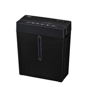 オーム電機 電動シュレッダー ブラック [クロスカット/A4サイズ] ブラック SHRX581