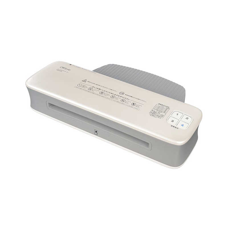 オーム電機 オーム電機 パーソナルラミネーター A4サイズ対応 OffiStyle ［A4サイズ /2本］ ホワイト LAM-R245 LAM-R245