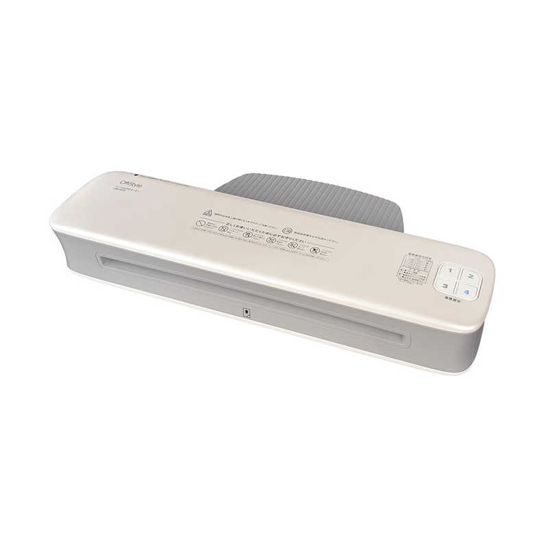 オーム電機 オーム電機 パーソナルラミネーター A3サイズ対応 OffiStyle ［A3サイズ /2本］ ホワイト LAM-R235 LAM-R235