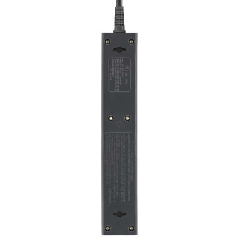 ORIGINALBASIC ORIGINALBASIC USB付き節電タップコード有りType-C付 ［2.0m /4個口 /スイッチ付き(個別) /2ポート］ 黒 OBB-TPK421AC-K OBB-TPK421AC-K