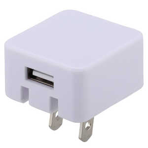 オーム電機 ACアダプター USB 1A MAVAU1W