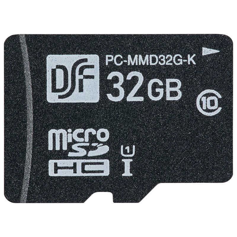 オーム電機 オーム電機 高耐久マイクロSDメモリーカード 32GB ［Class10 /32GB］ PC-MMD32G-K PC-MMD32G-K