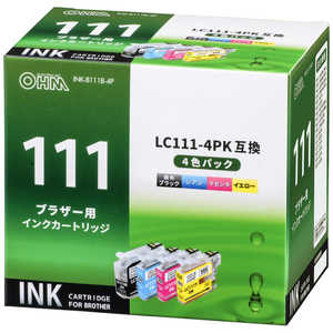 ŵ Υ֥饶ߴ 111 4P 4ѥå INK-B111B-4P