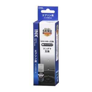 オーム電機 エプソン互換インクボトル ケンダマ 顔料マットブラック INK-EKEN-MBK オーム電機 エプソン互換インクボトル ケンダマ 顔料マットブラック INK-EKEN-MBK