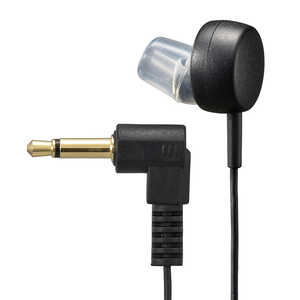 オーム電機 片耳モノラルラジオイヤホン AudioComm ［カナル型 / φ3.5mm ミニプラグ］ EAR-S112N